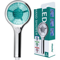 HANDBRAUSE LED 7 Farben 3 Modi 12,5 cm - Multicolor, Kunststoff (12.5/12.7/27cm)