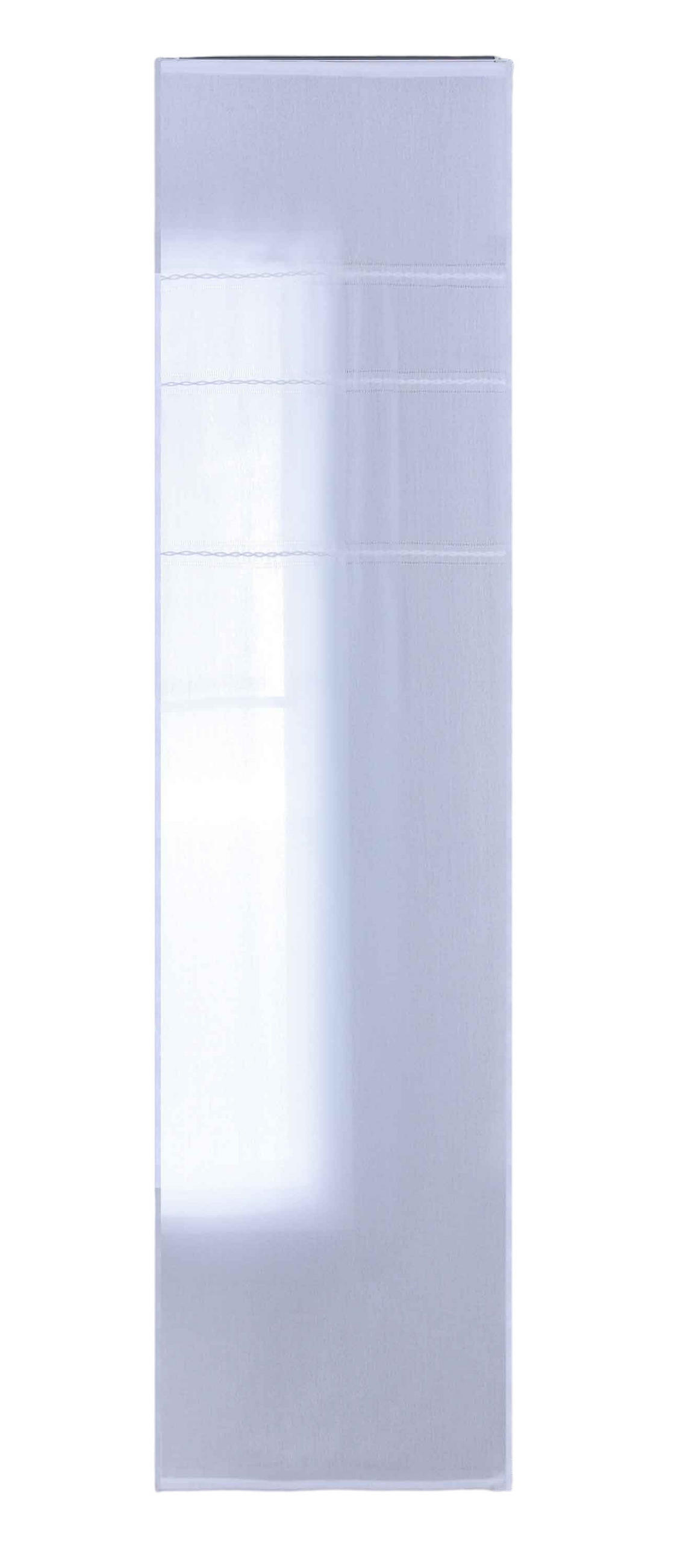 Gardinenbox Schiebevorhang Weiß 60x245x245 cm