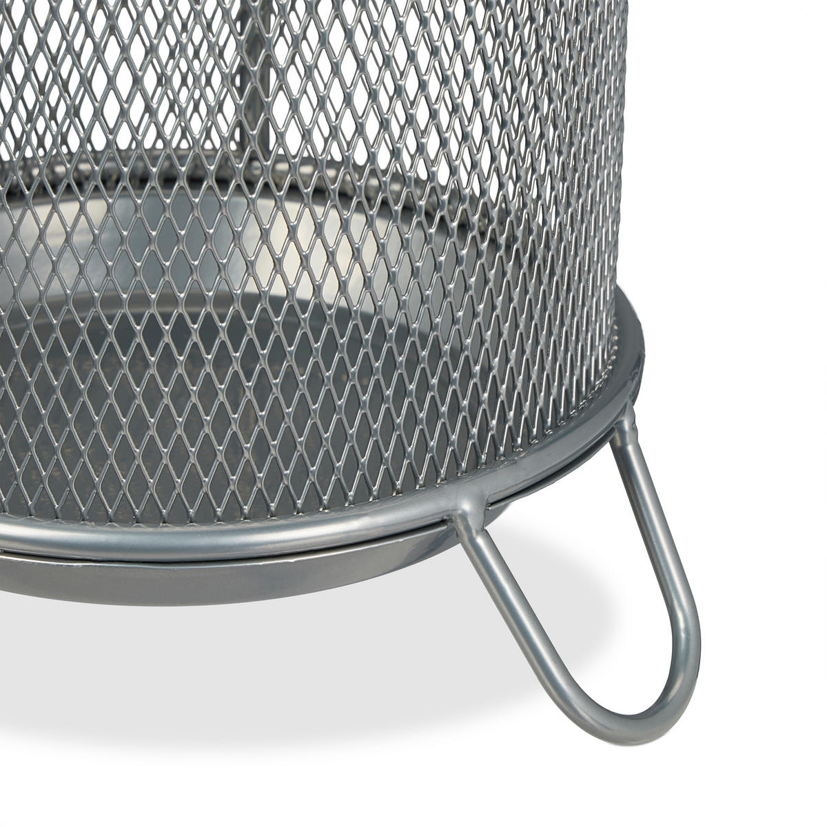 REGENSCHIRMSTÄNDER - Silberfarben, Metall (16/52.5/16cm) - Relaxdays