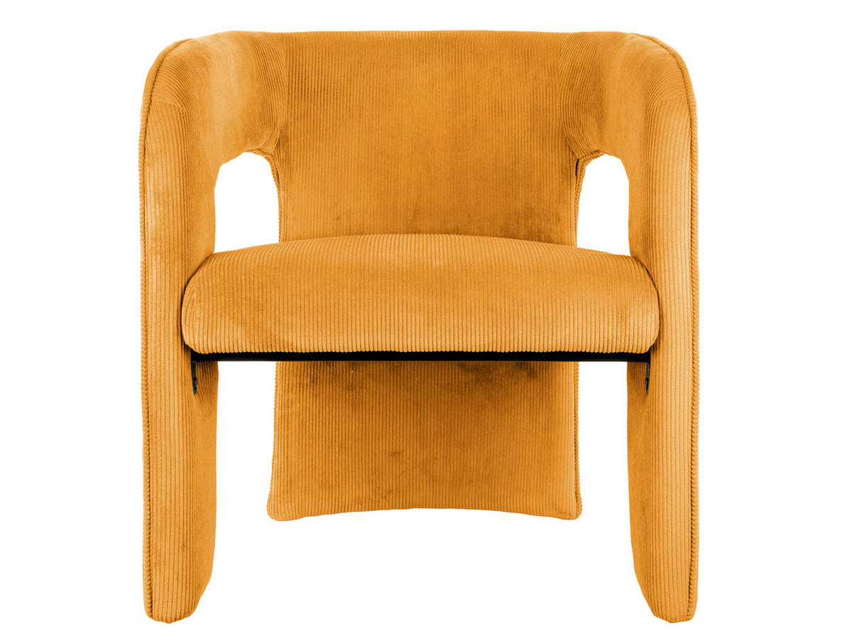 SESSEL Vigor 66/69/73 cm - Gelb, Textil (69/73/66cm) - Leitmotiv