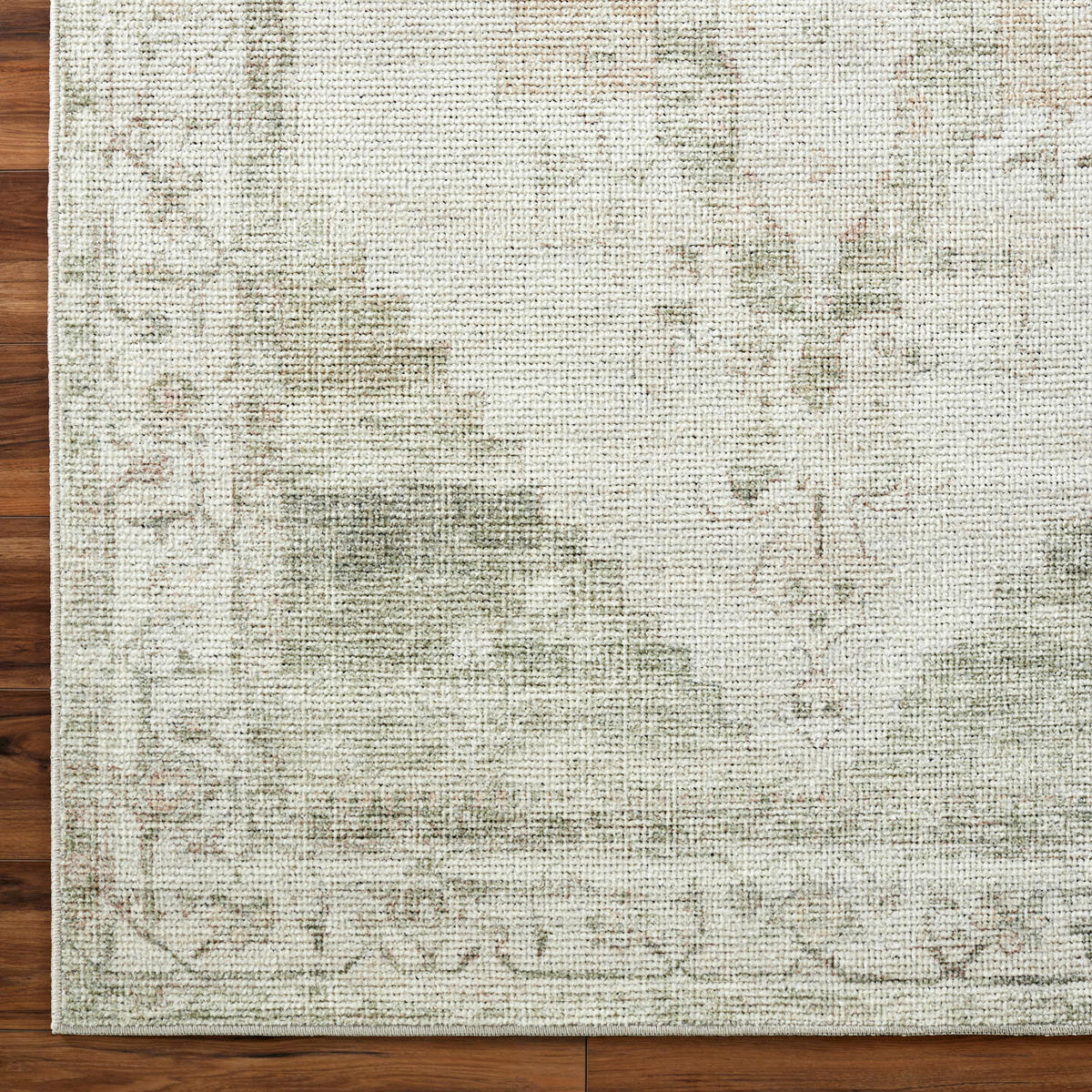 VINTAGE-TEPPICH Luca 200/275 cm Salbeigrün - Grün, Textil (200/275cm) - LIVABLISS