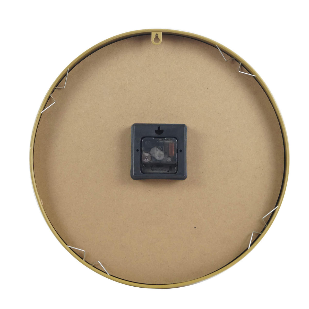 WANDUHR Weiß 6/40/40 cm - Weiß, Holzwerkstoff (6/40/40cm) - Mobili Rebecca