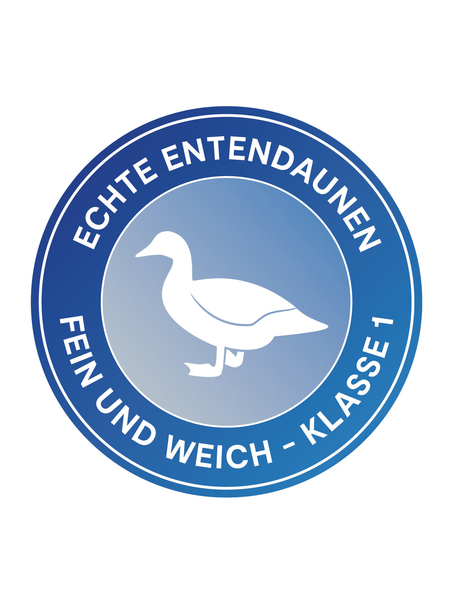 KLEINKISSEN KLASSIK Federn medium - Weiß, Naturmaterialien/Textil (40/40cm) - Böhmerwald