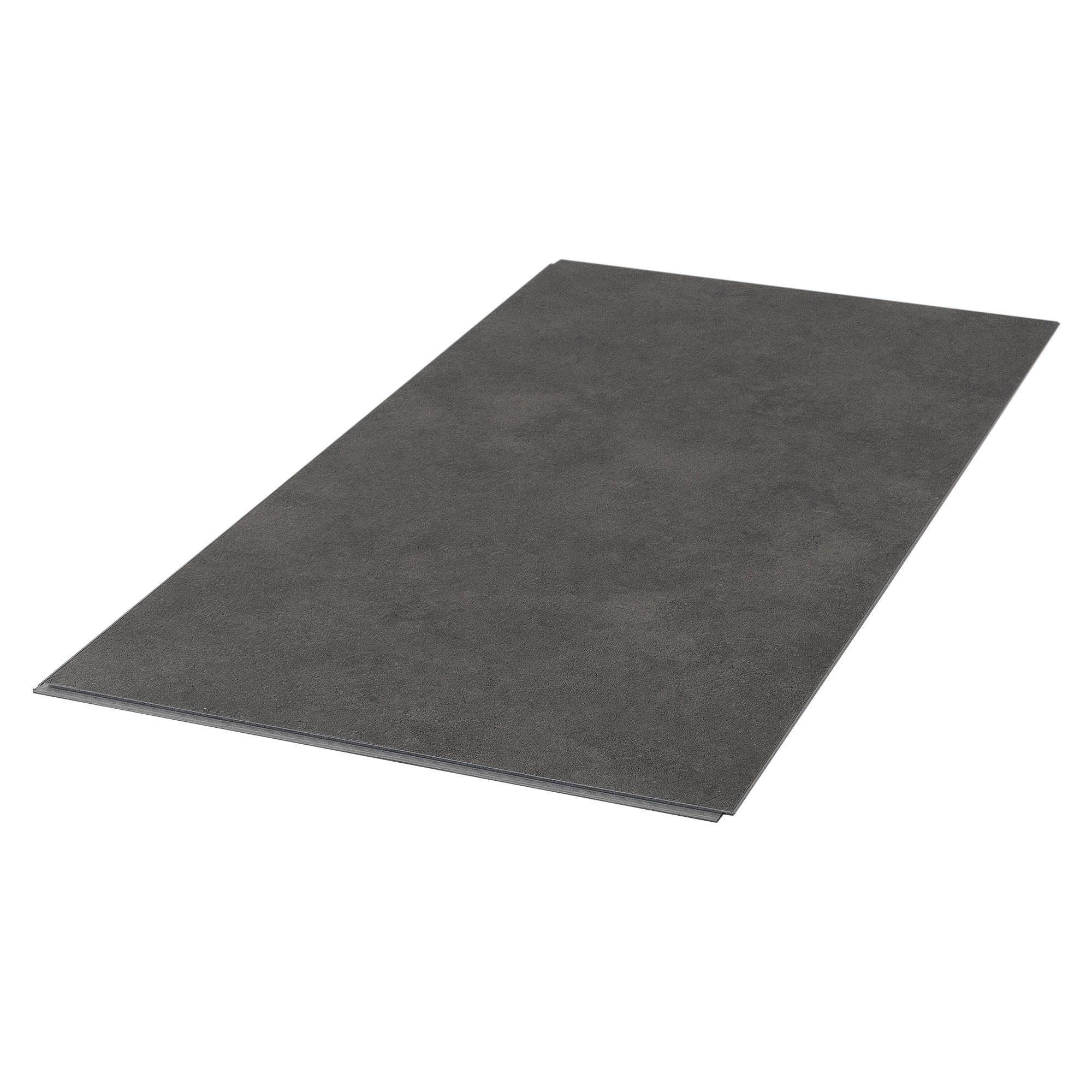 VINYLOVÁ PODLAHA s klikovým systémem 1,86 m²/10 lamel, PVC podlahová krytina, dub rustikální světlý, vzhled dřeva - tmavě šedá, plast/umělá hmota (61.5/31/0.42cm) - ML-DESIGN