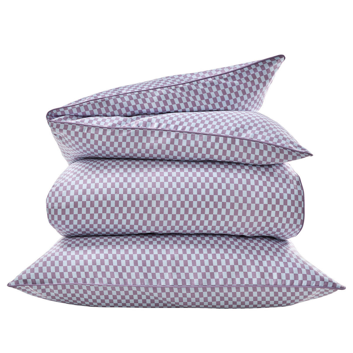 SATIN BETTWÄSCHE All Dreams aus Baumwolle 155 x 220 cm - Blau, Textil (155/220cm) - Butlers