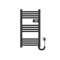 HEIZKÖRPER Elektrischer Handtuchhalter Schwarz 75/40/4,3 cm - Schwarz, Metall (40/75/4.3cm) - EMKE