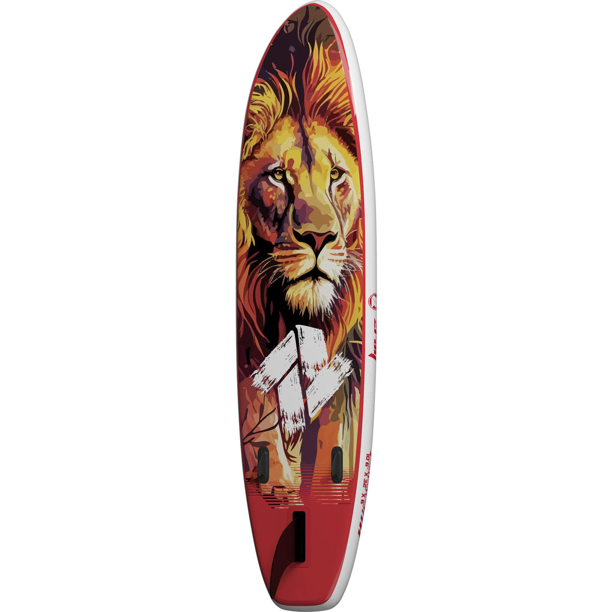 STAND-UP-PADDLE-BOARD ArtLeo SUP Komplettset 320 x 81 x 15 cm mit viel Zubehör - Rot, Kunststoff (320/81/15cm) - Zray