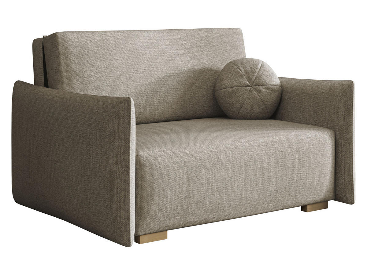 SCHLAFSOFA Viva Glov II - Naturfarben, Holz/Textil (134/85/98cm) - MIRJAN24