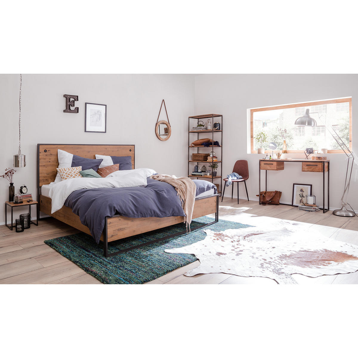 POLSTERSTUHL-SET - Braun, Kunststoff/Metall (44/87/52cm) - home24