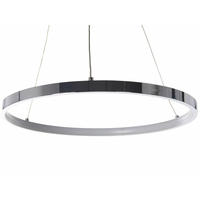 HÄNGELEUCHTE Jordan 40/40/110 cm - Silberfarben, Metall (40/10/110cm) - Beliani