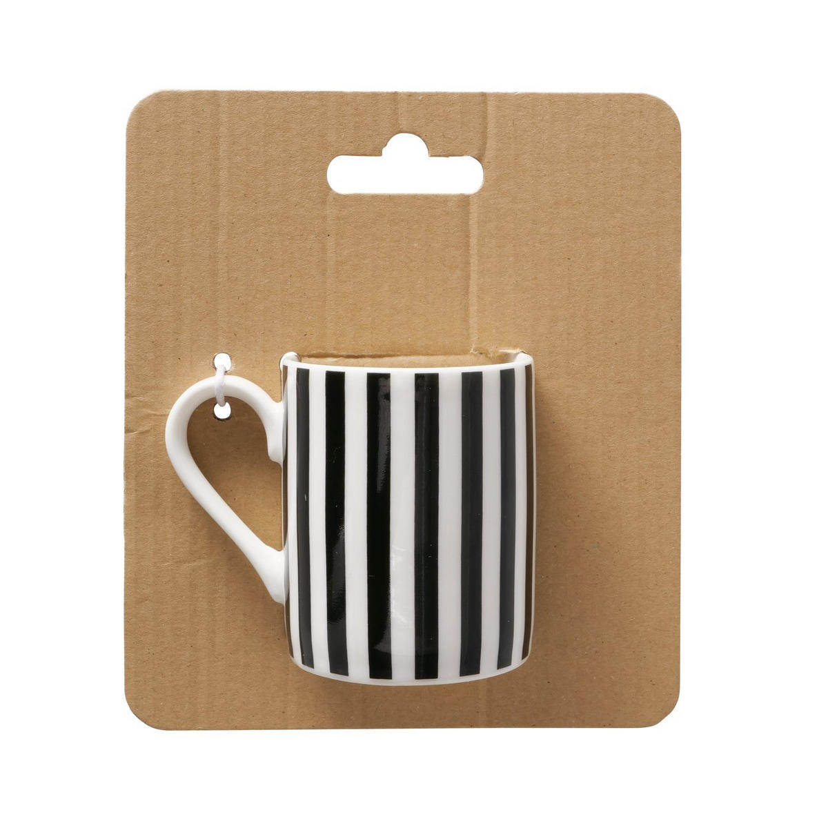 ESPRESSO-TASSE Soho Weiß 8,5/5,8/6 cm - Weiß, Keramik (0.1L) - Boltze Home