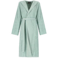 BADEMANTEL DAMEN KAPUZE CORD-OPTIK 6140 MINT - 414 - Grün, Textil (Lnull) - Cawö
