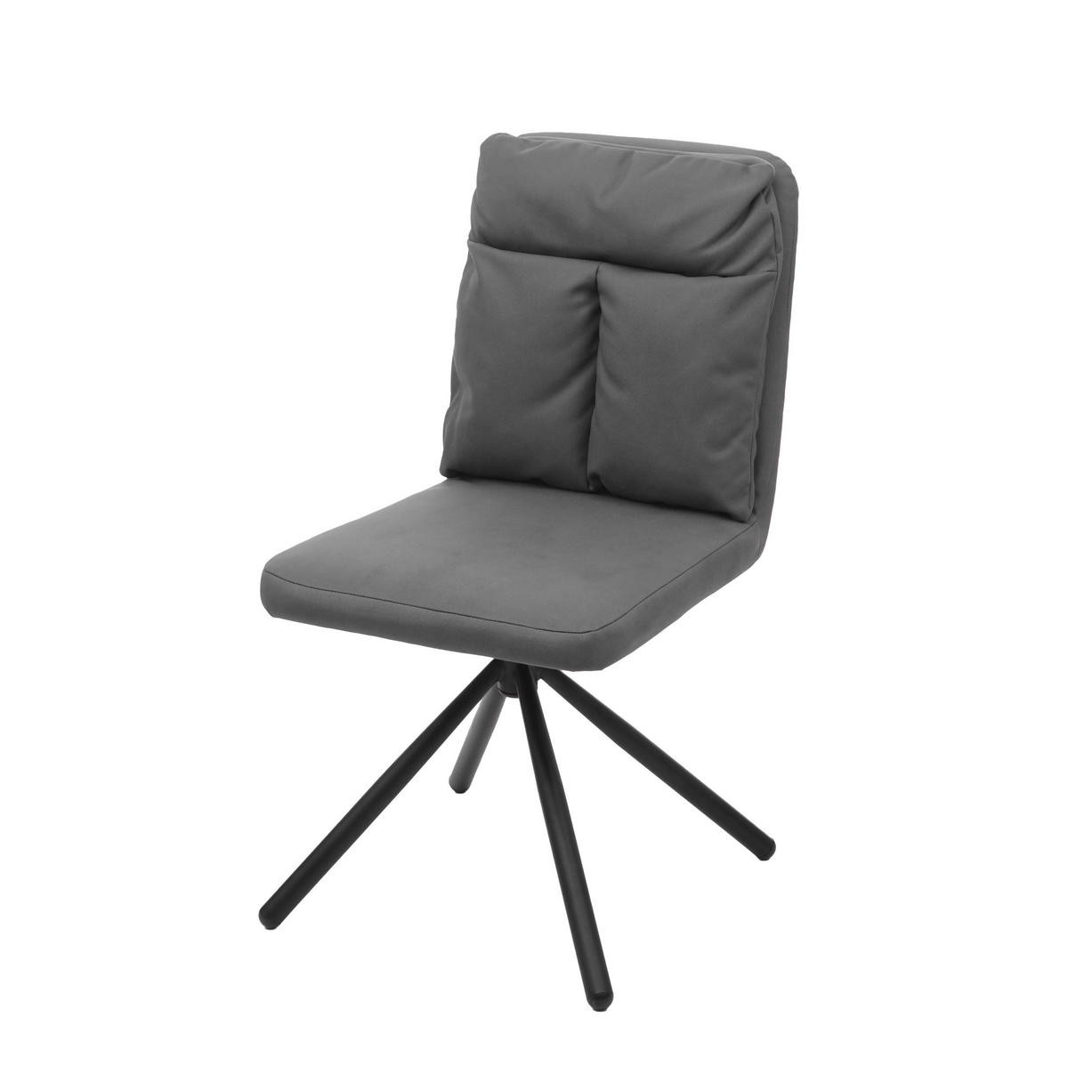 ESSZIMMERSTUHL Grau 6er-Set - Grau, Textil (50/90/65cm) - MCW