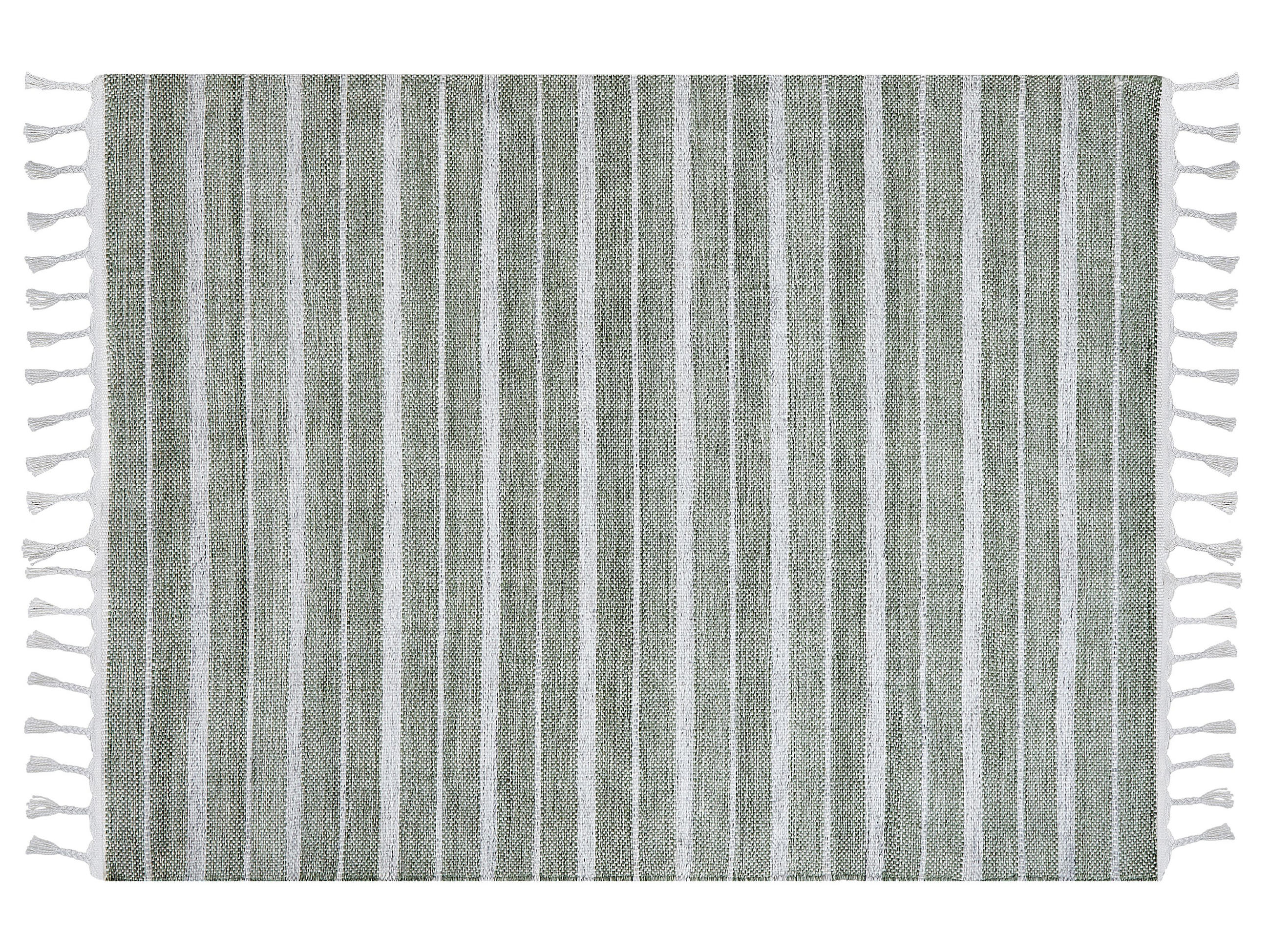 OUTDOOR-TEPPICH BademlII 200/140 cm - Grün, Kunststoff (140/200cm) - Beliani