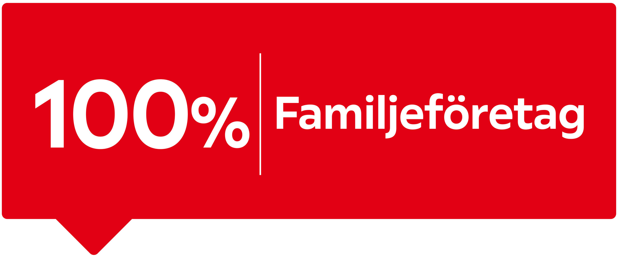 100% Familijeföretag