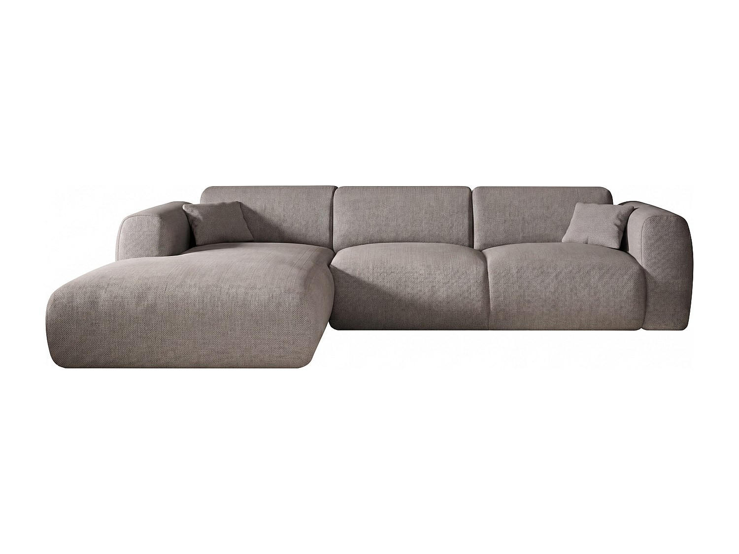 Vente-Unique Sofa Grau 280x73x165 cm