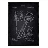 POSTER Key Patent A3 Rahmenlos - Klar, Papier (29.7/5/42cm) - Nacnic