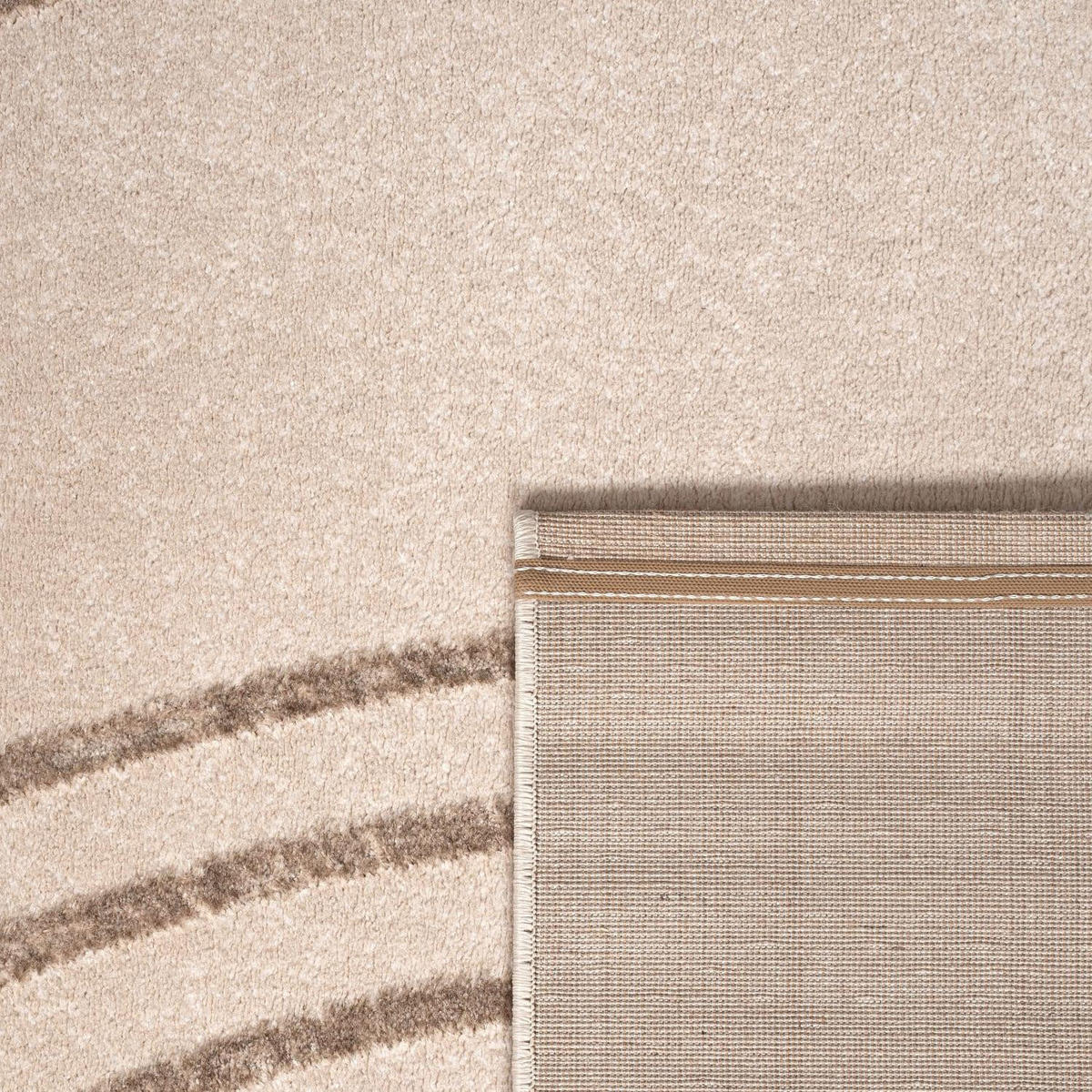 KURZFLORTEPPICH 80/300 TUANA 216 - Beige, Kunststoff (80/300cm) - Paco Home