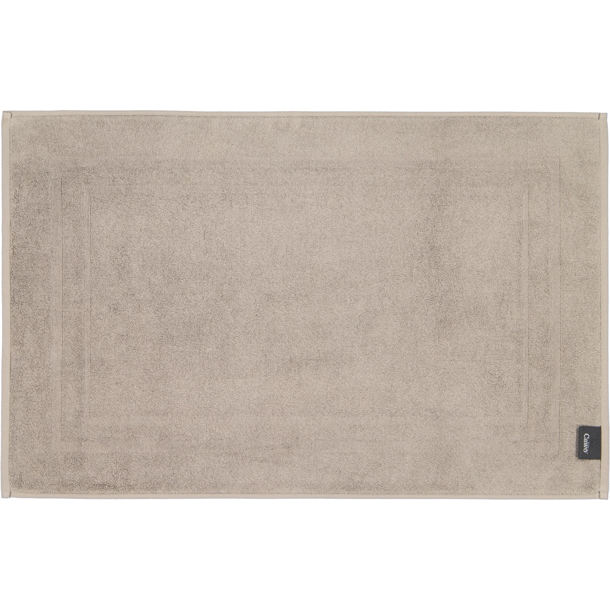 BADEMATTEN CLASSIC 303 GRAPHIT - 779 - Grau, Textil (50/80cm) - Cawoe