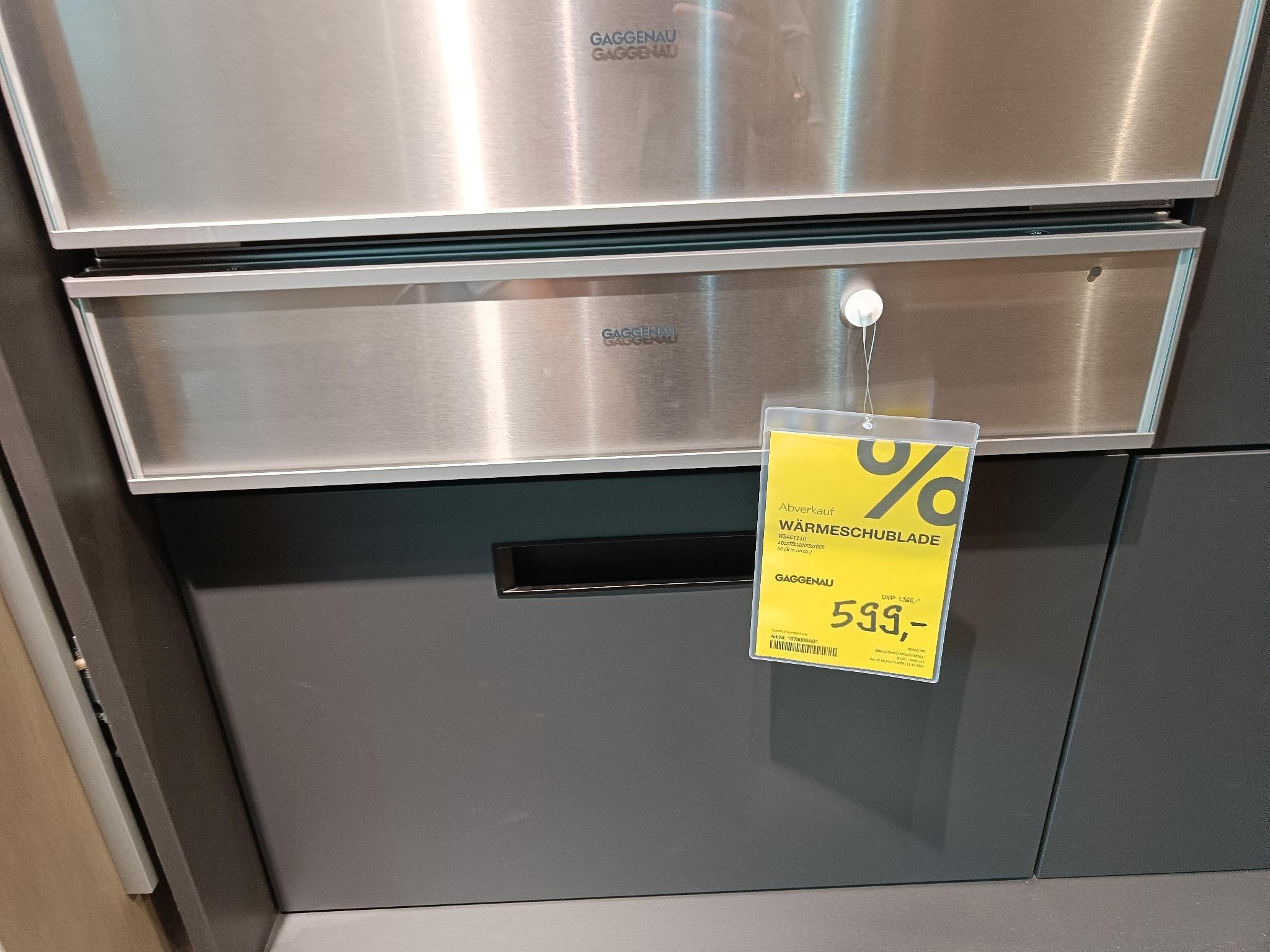 WÃRMESCHUBLADE - Gaggenau