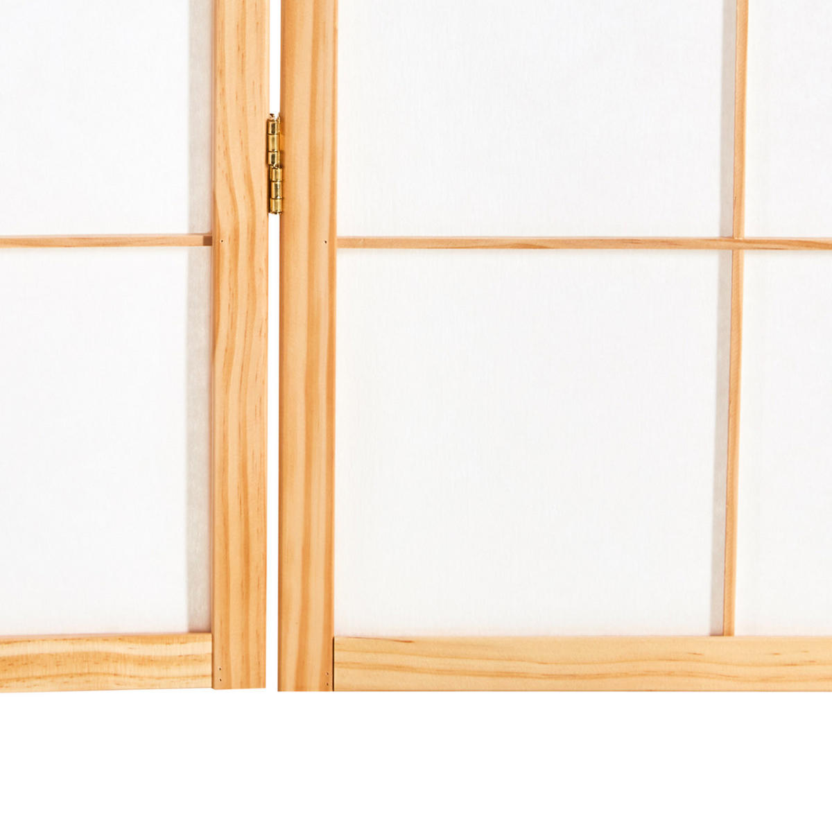 PARAVENT 5-tlg. 220/179 cm Braun Bambusmuster - Braun, Holz (220/179/2cm) - Homestyle4u