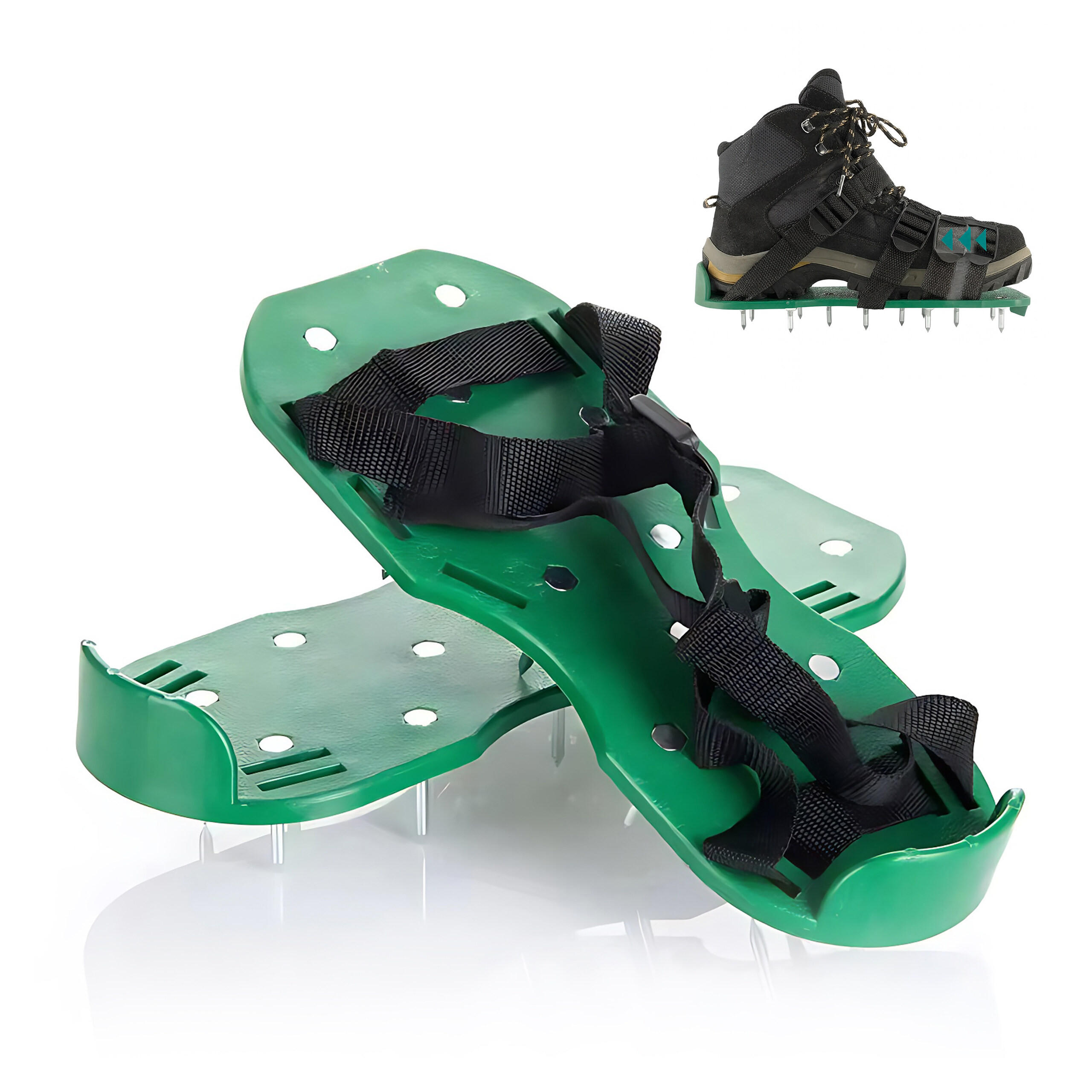 RASENLÜFTERSCHUHE - Multicolor, Kunststoff/Metall (32.5/4/14cm) - Relaxdays