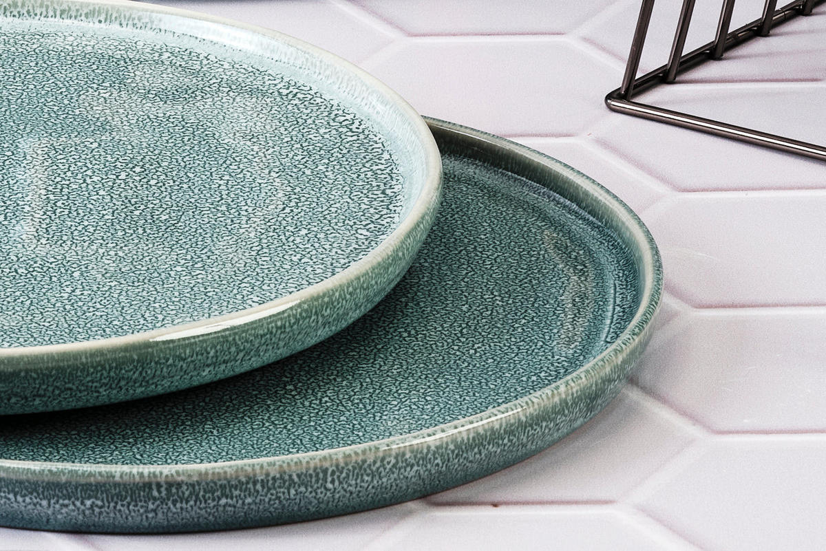 KOMPLETTSERVICE Magma -30er-Set - Cobalt - Blau, Keramik (1/1/1cm) - Björn