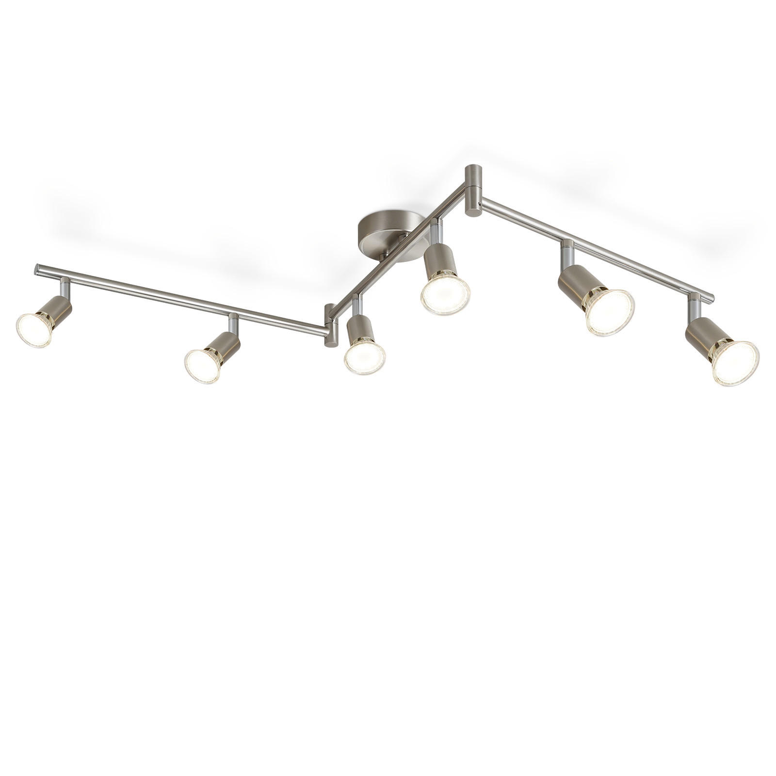Nettlife STROPNÍ BODOVÉ SVÍTIDLO Blitz 6žárovkové 108/8/15 cm