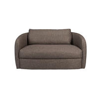 SOFA 2-SITZER Boho Stein - Grau, Kunststoff (143/75/82cm) - Dutchbone