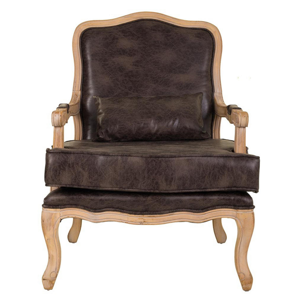 SESSEL aus Holz 64x72x92 cm - Braun, Holz (64/92/72cm) - Wanderlust