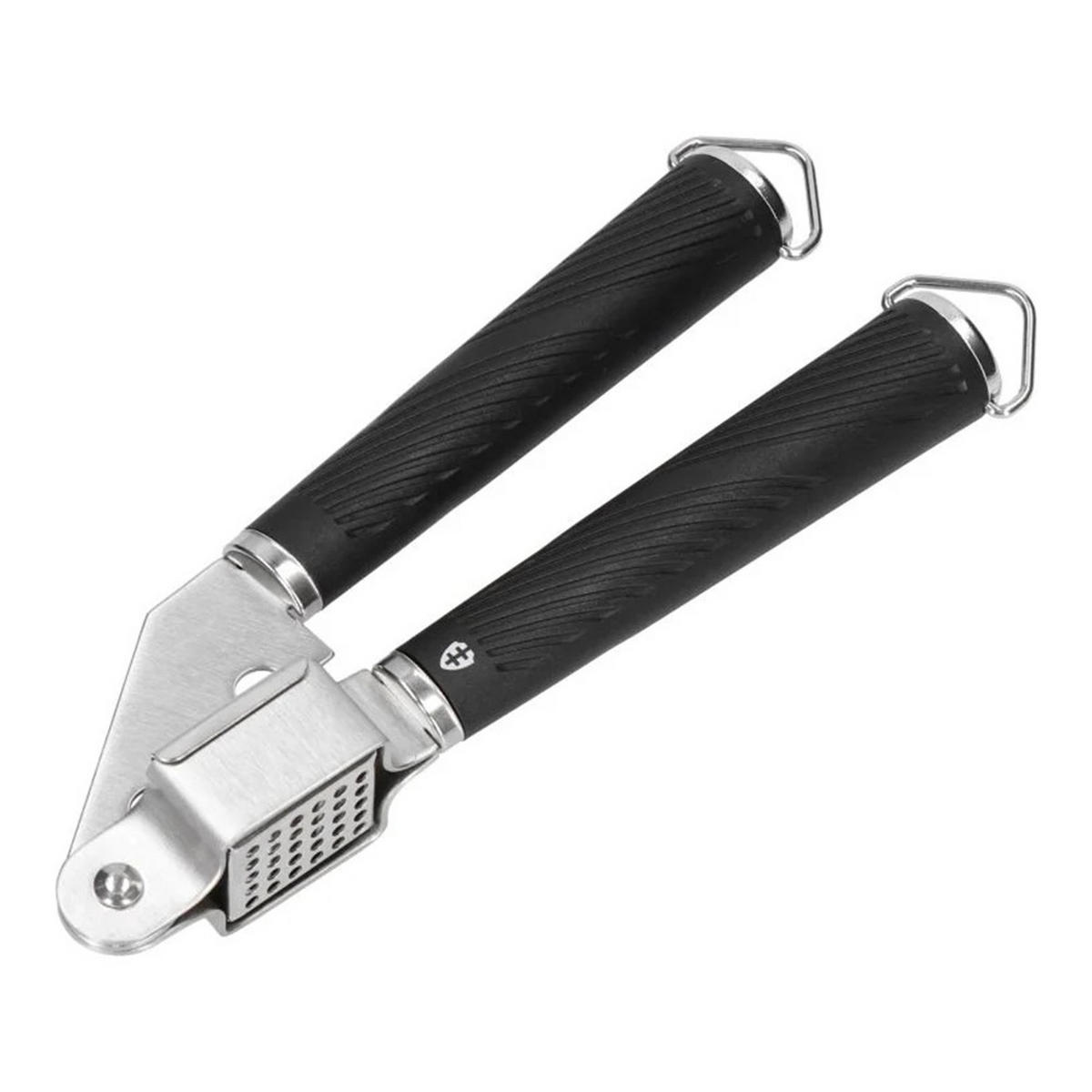 KNOBLAUCHPRESSE Forte Schwarz 21/8/3 cm Kunstoff - Schwarz, Kunststoff (21cm) - Mondex