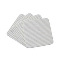 ANTIRUTSCH‑TEPPICHPAD 4 Stück - Creme, Textil (10/10cm) - Kaket