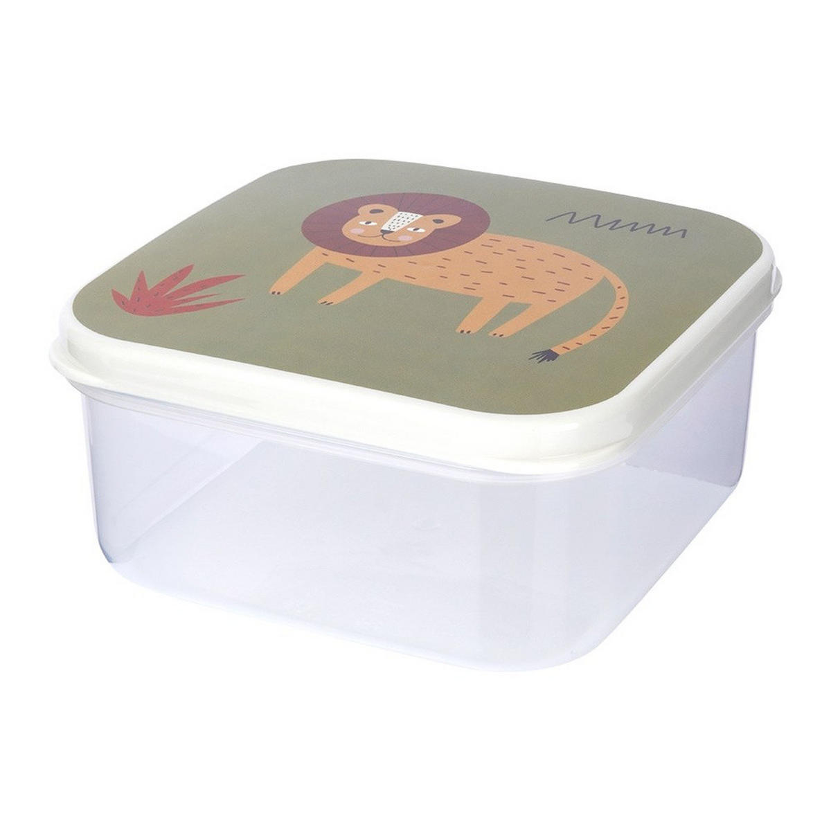 LEBENSMITTELBEHÄLTER für Kinder 14/14/6,5 cm - Multicolor, Kunststoff (14/6.5/14cm) - Excellent Houseware