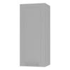KÜCHENHÄNGESCHRANK Kvantum W4/40 Dust Grey Matt / Grau Matt 40 / 32,5 / 96cm - Grau, Holz/Holzwerkstoff (40/96/32.5cm) - Feldmann-Wohnen