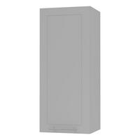 KÜCHENHÄNGESCHRANK Kvantum W4/40 Dust Grey Matt / Grau Matt 40 / 32,5 / 96cm - Grau, Holz/Holzwerkstoff (40/96/32.5cm) - Feldmann-Wohnen
