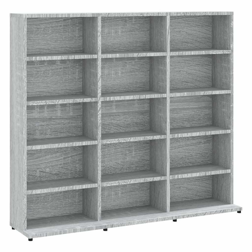 CD-REGAL Grau Sonoma 100/23/89,5 Cm Holzwerkstoff - Grau, Holzwerkstoff (23/89.5/100cm) - vidaXL
