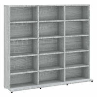 CD-REGAL Grau Sonoma 100/23/89,5 Cm Holzwerkstoff - Grau, Holzwerkstoff (23/89.5/100cm) - vidaXL