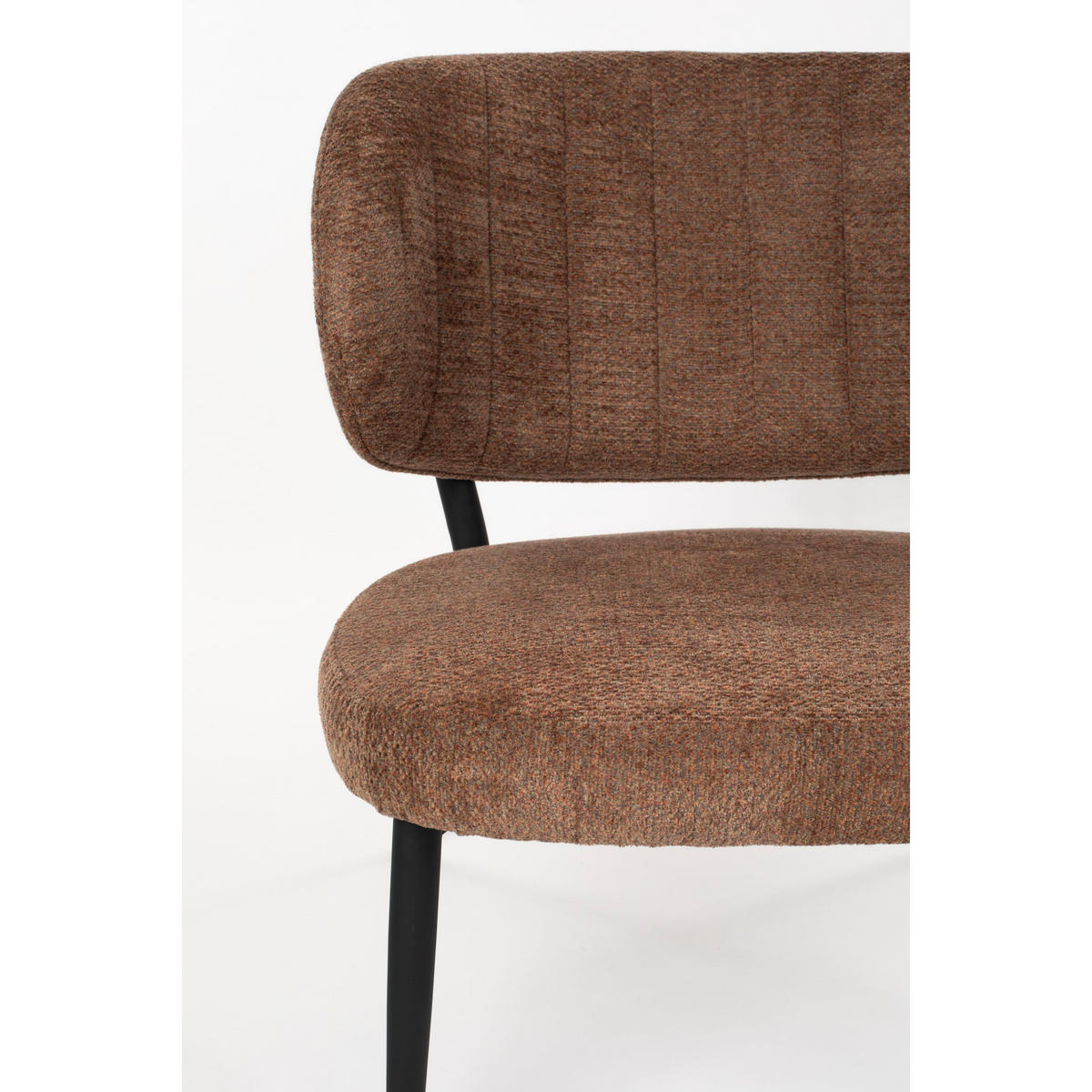 SESSEL Sanne Sessel/ Orange/ Grau - Orange/Grau, Textil (62/76/72cm) - Housecraft Living