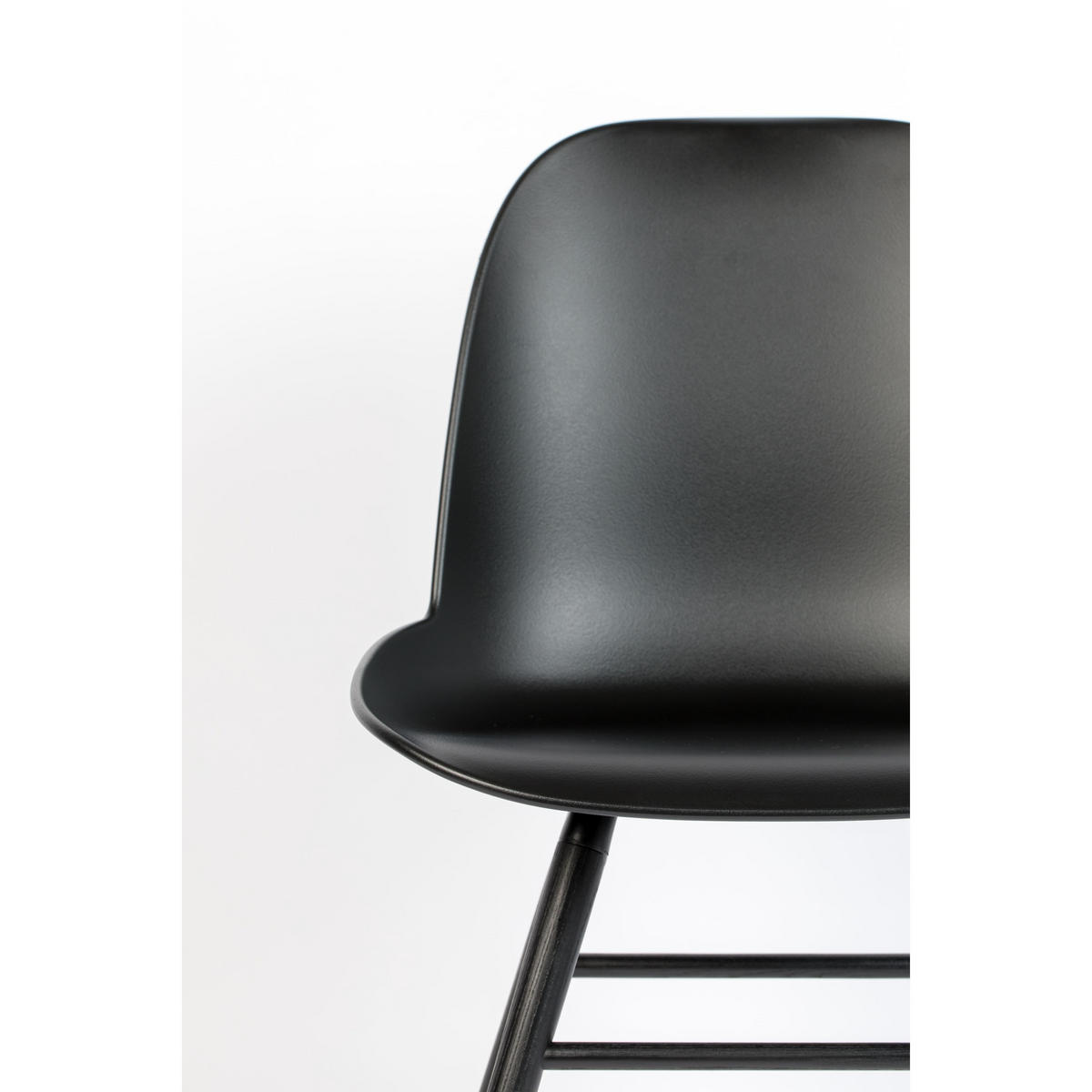 ESSZIMMERSTUHL Albert Kuip Schwarz - 2 er Set - Schwarz, Kunststoff (55/81.5/55cm) - Zuiver