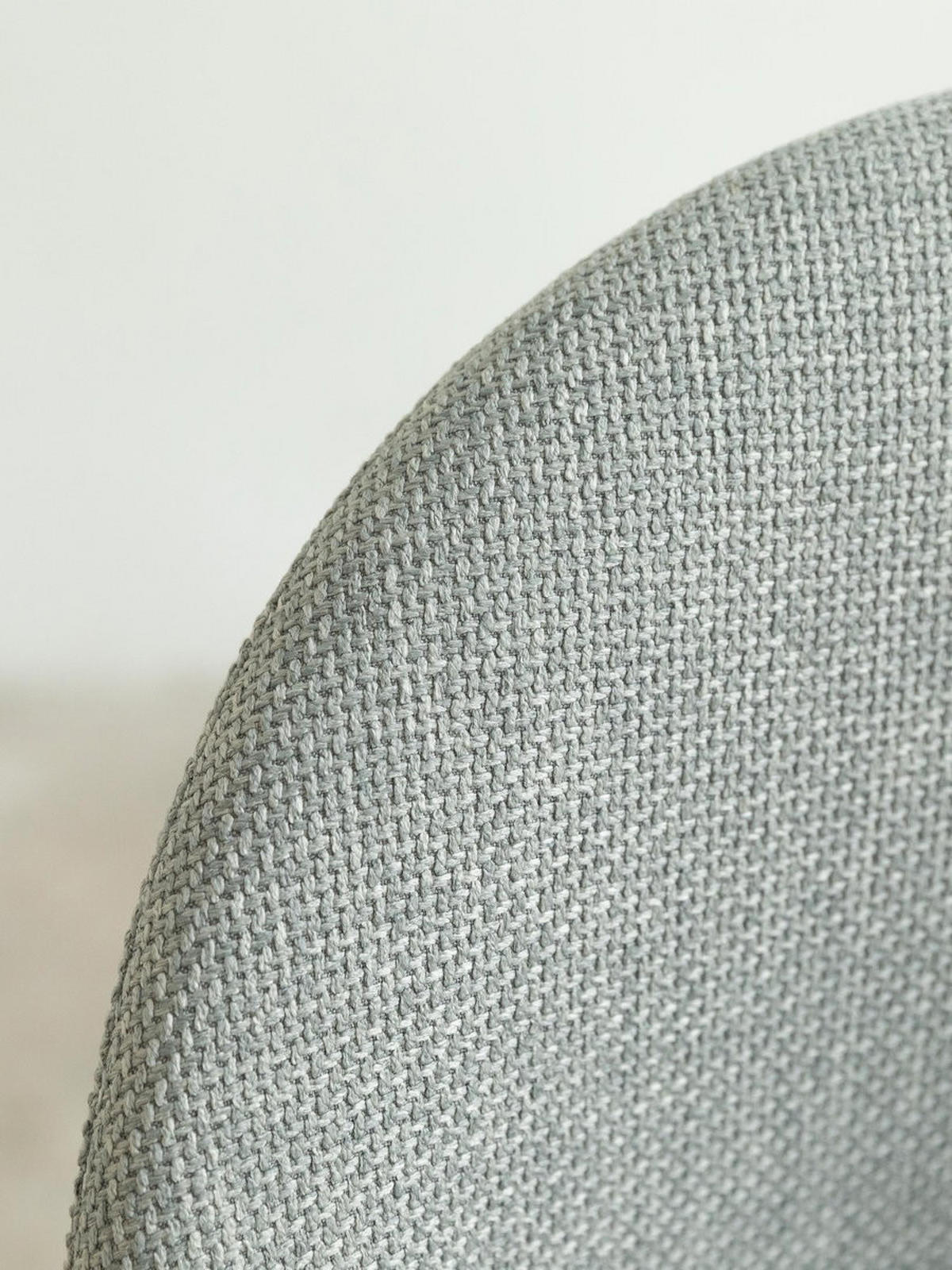 STUHL Brila Grau 51 cm x 77 cm - Grau, Textil (51/77/54cm) - Kenay Home