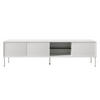 TV-SCHRANK Modivi Weiß 175 cm - Weiß, Holzwerkstoff/Metall (175/47.5/31.2cm) - Selsey
