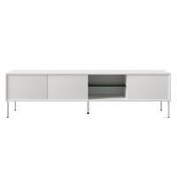 TV-SCHRANK Modivi Weiß 175 cm - Weiß, Holzwerkstoff/Metall (175/47.5/31.2cm) - Selsey