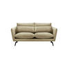 SOFA Layla 2,5-Sitzer-Velluto 3 - Beige, Holz/Textil (197/95/98cm)