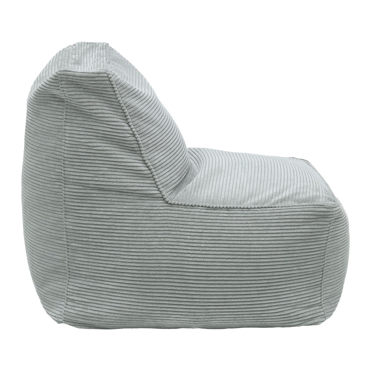 SITZSACK Caroline Grau - Grau, Textil (75/84/88cm) - Mömax