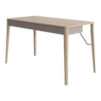 SCHREIBTISCH Match 3S MK01 - Eichefarben/Beige, Holz/Holzwerkstoff (71/139/77cm) - MIRJAN24