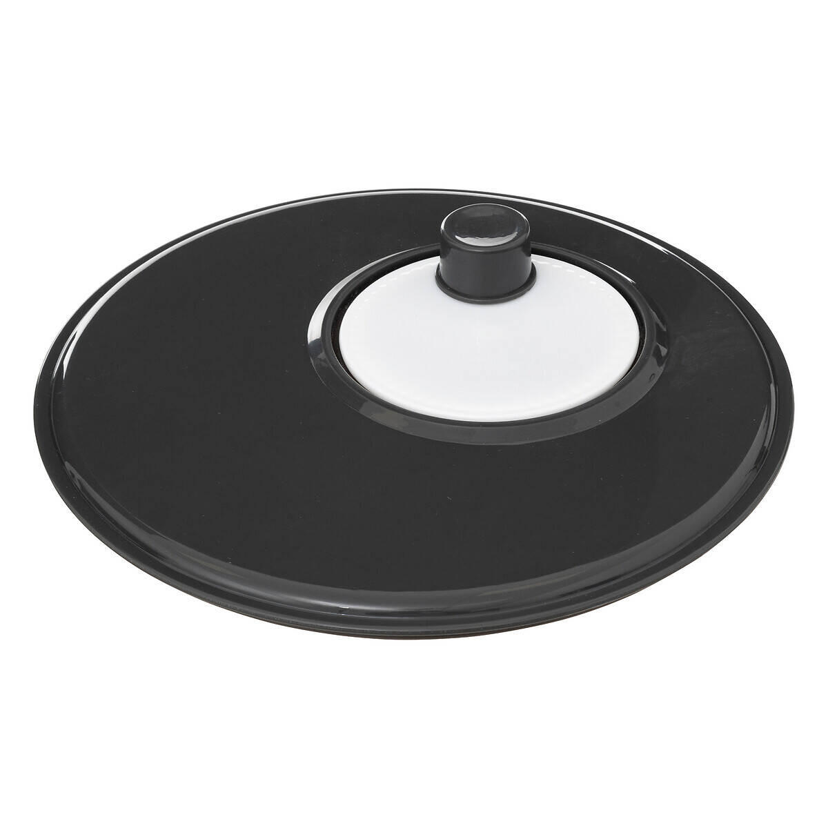 SALATSCHLEUDER Plastik - Schwarz, Kunststoff (31/16.5cm) - 5five Simply Smart