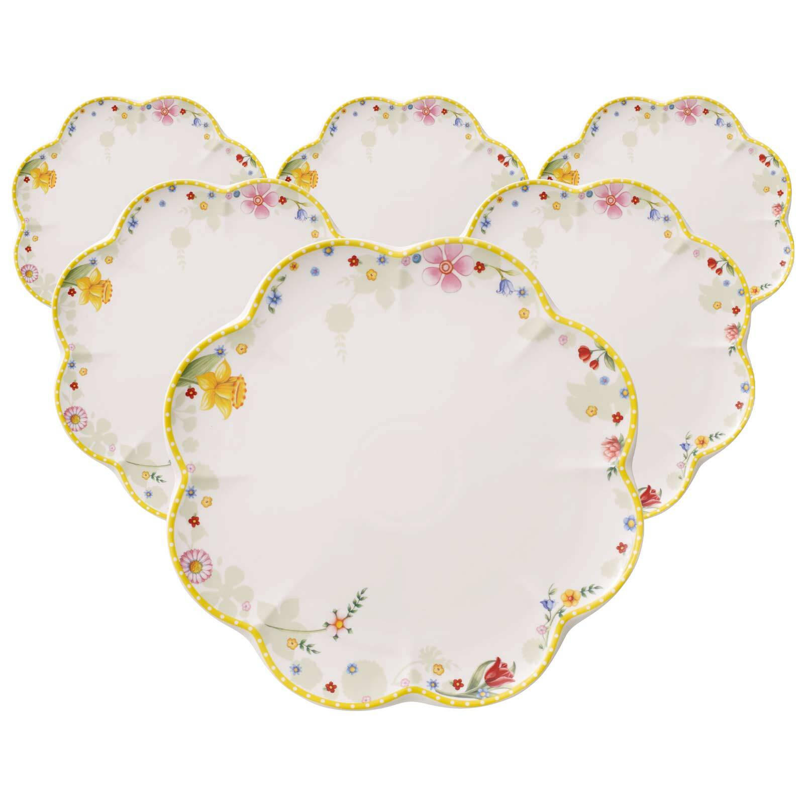 SPEISETELLER Spring Awakening bunt ø 27 cm 6er Set - Multicolor, Keramik (27cm) - Villeroy & Boch
