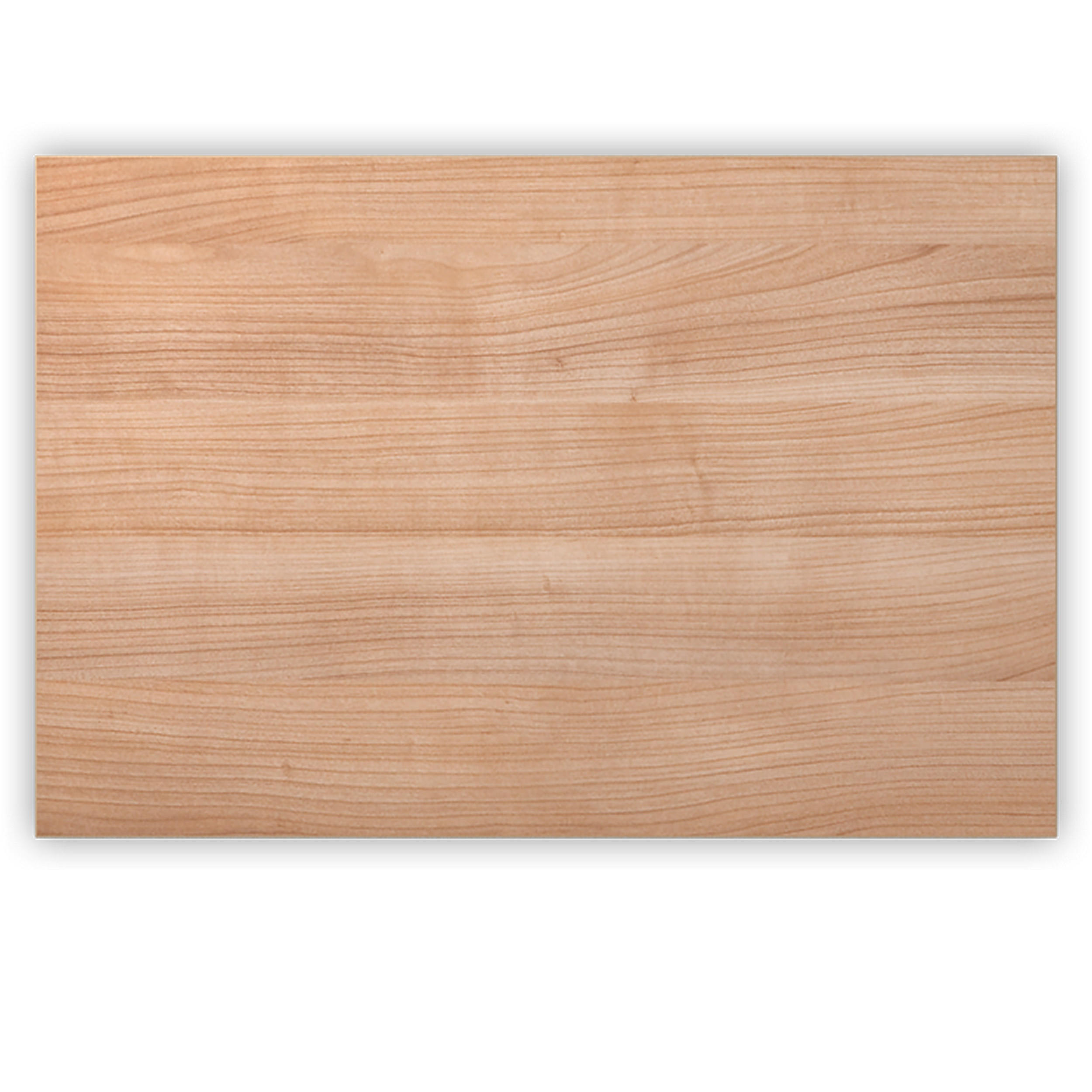 bümö Schreibtischplatte Nussbaum 120x2.5x80 cm