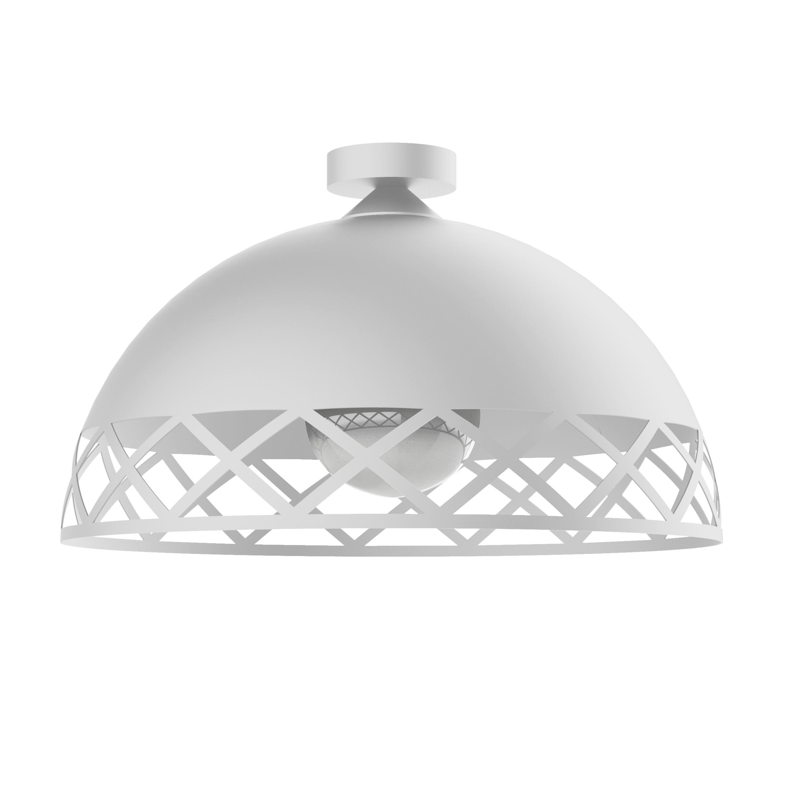 DECKENLEUCHTE - Weiß, Metall (20/40/20cm) - Lumicom