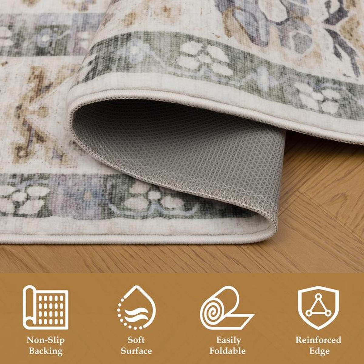 KURZFLOR-TEPPICH Cyrus Multicolor 160x230 cm - Multicolor, Textil (160/230cm) - Vercai Rugs